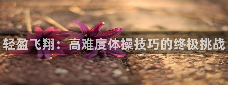 征途国际平台假的吗是真的吗吗:轻盈飞翔:高难度体操技巧的终极